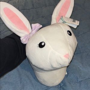 NWT Piper kids White and Pink Bunny Wall Decor